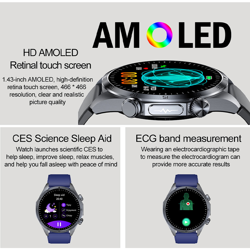 2025 New Pulse Therapy  Blood  - Smartwatch Online Watches For Men reseña y precio