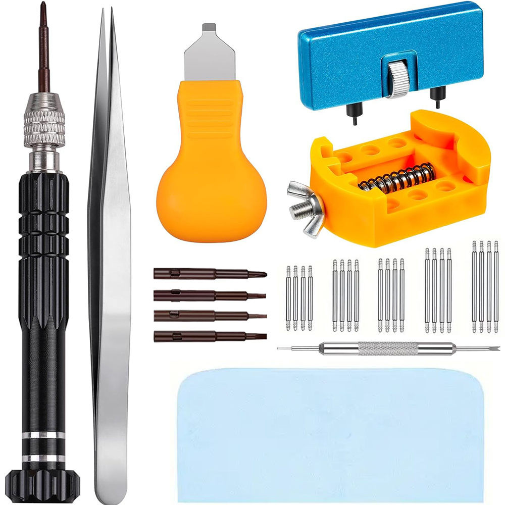 32 pcs Watch Battery Replaceme - Watchmaker Screwdriver reseña y precio