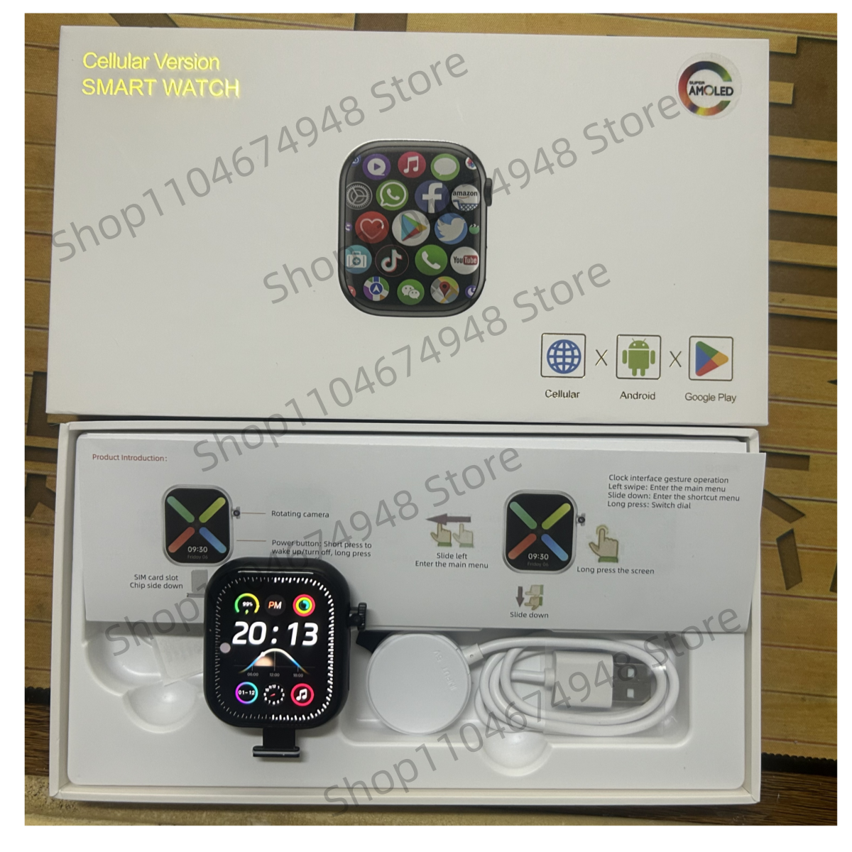 Original VP29 Smart Watch VP S - French Connection Watches Smartwatch App reseña y precio