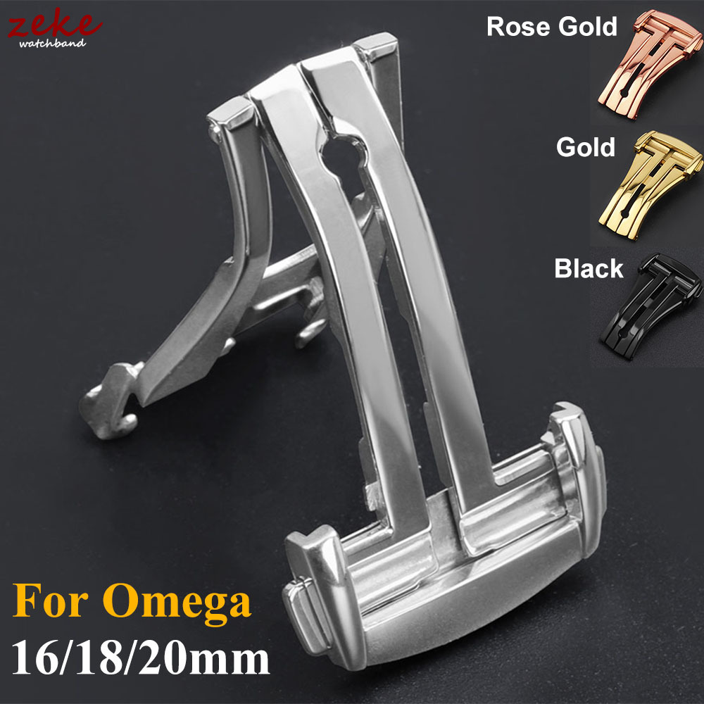 Stainless Steel Deployment Cla - Watches Omega reseña y precio