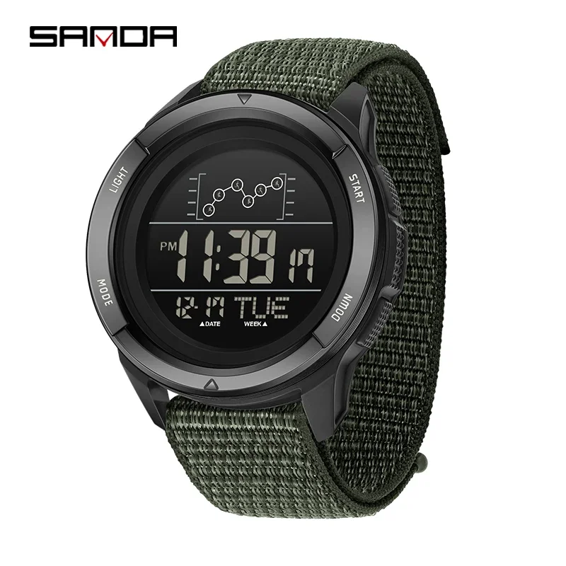 SANDA Military Sport Man Watch - Tide Watch Surf reseña y precio