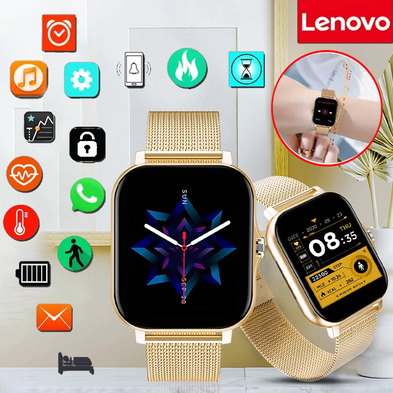 Lenovo Smartwatch Men Women Wr - Smartwatch Watches Birthday Gift For Men reseña y precio