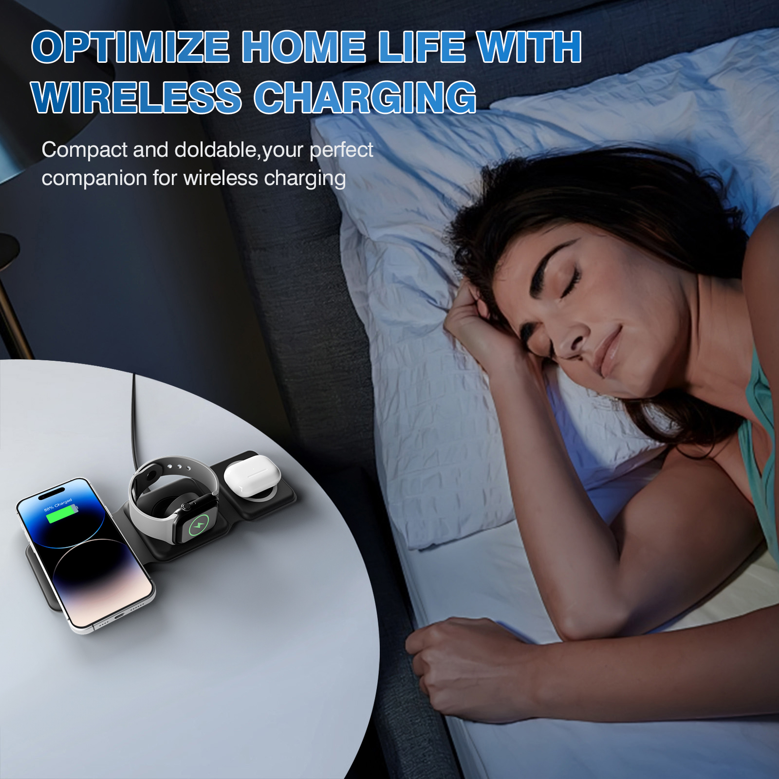 15W Magnetic Wireless Chargers - Xwatch Smartwatch reseña y precio