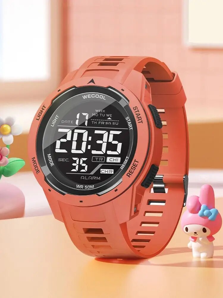 WECOOL Brand Sport Digital 50M - Tide Watch Surf reseña y precio