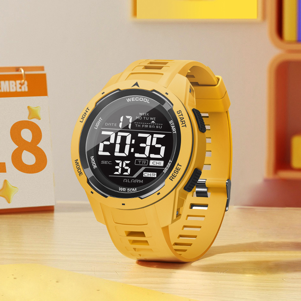 WECOOL Brand Sport Digital 50M - Tide Watch Surf reseña y precio