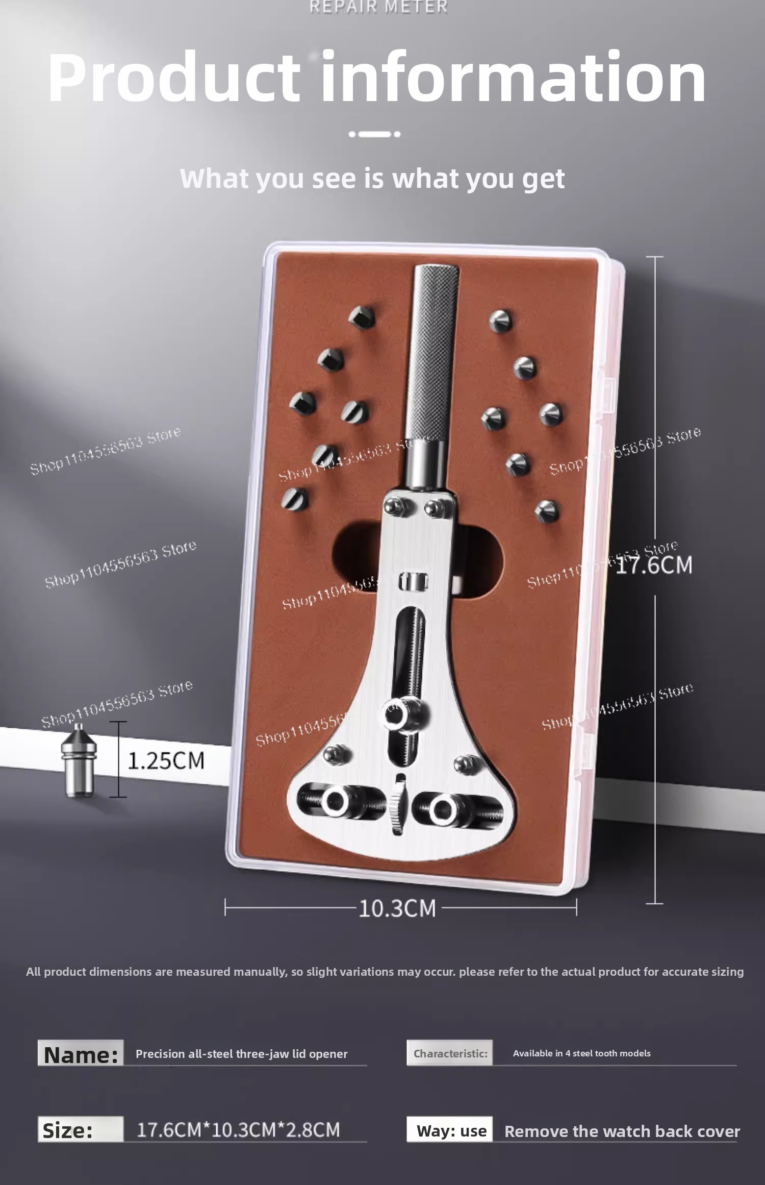 High Precision Full Steel Univ - Case Back Opener reseña y precio