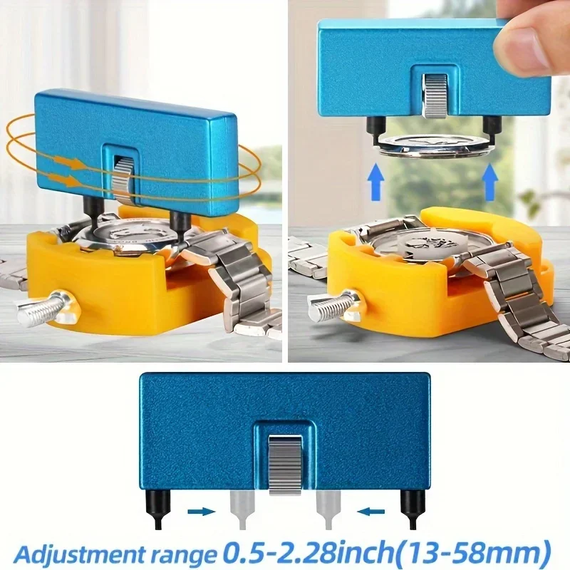 3 in 1 Repair Tool Set Watch B - Case Back Opener reseña y precio