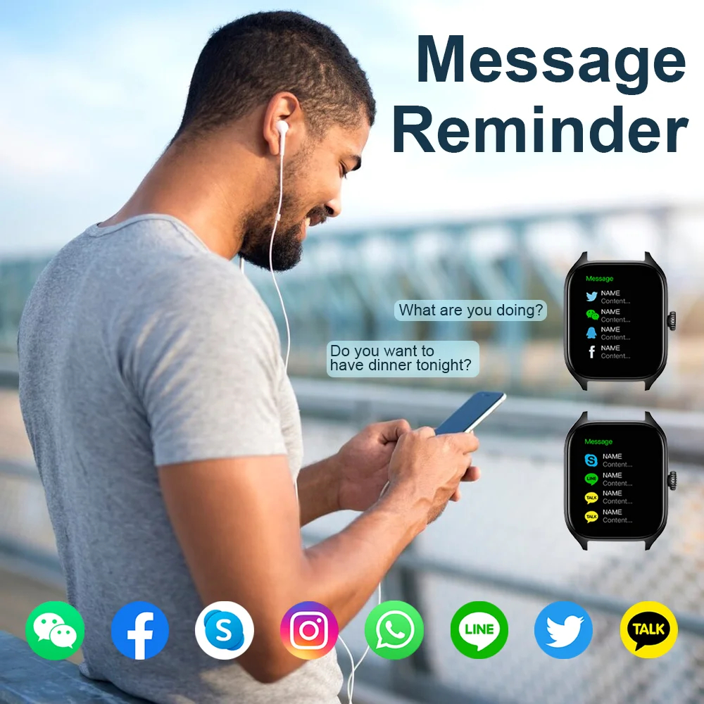 Smart Watch 2026 Men Women Ful - Watch Smart Y68 reseña y precio