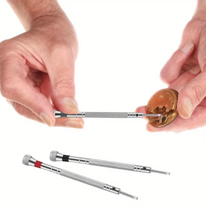 5pcs/set 0.8-1.6mm Steel Screw - Watchmaker Screwdriver reseña y precio