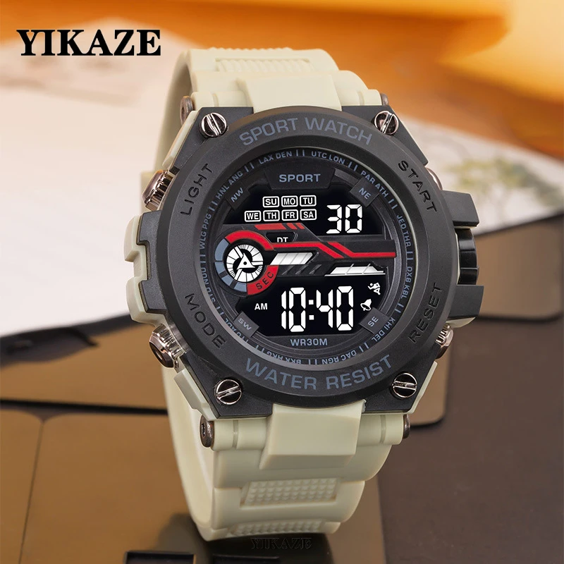YIKAZE Men's Sports Watch Wate - Tide Watch Surf reseña y precio