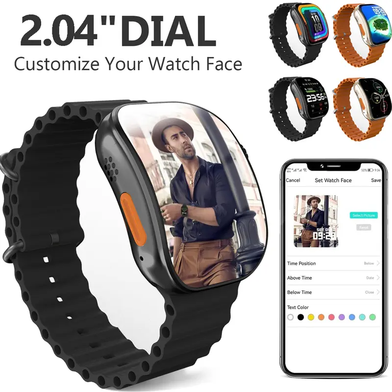 Smart Watch For Women Men, 1.8 - Smartwatch Watches Birthday Gift For Men reseña y precio