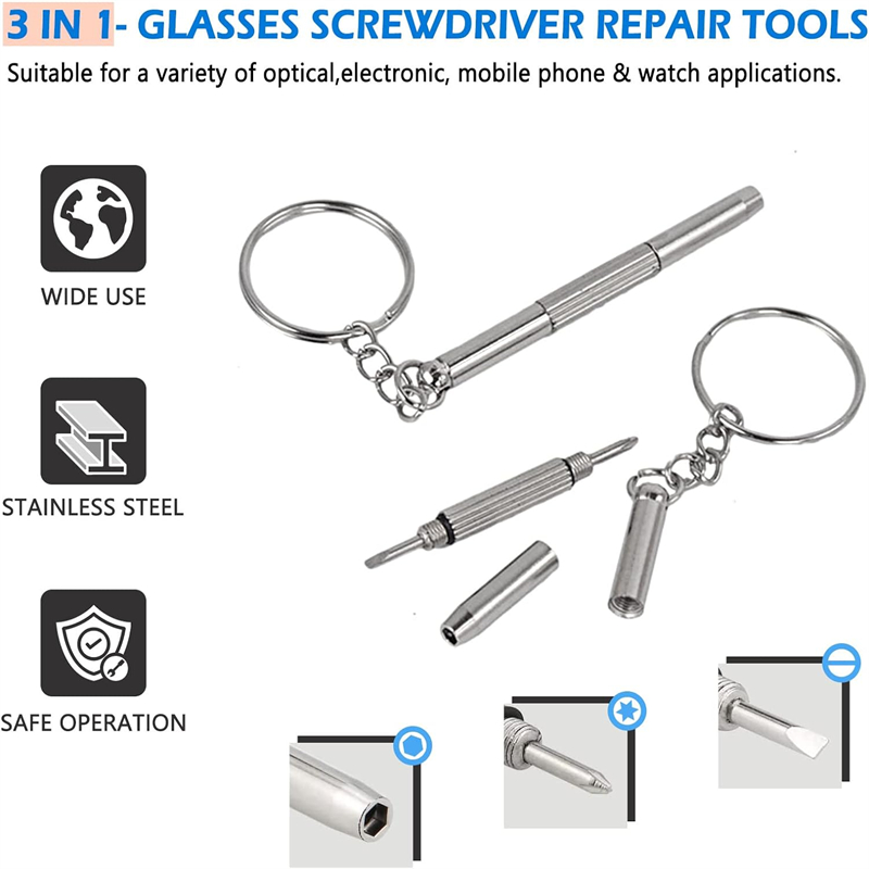 Mini Hand Glasses Screwdrivers - Watchmaker Screwdriver reseña y precio
