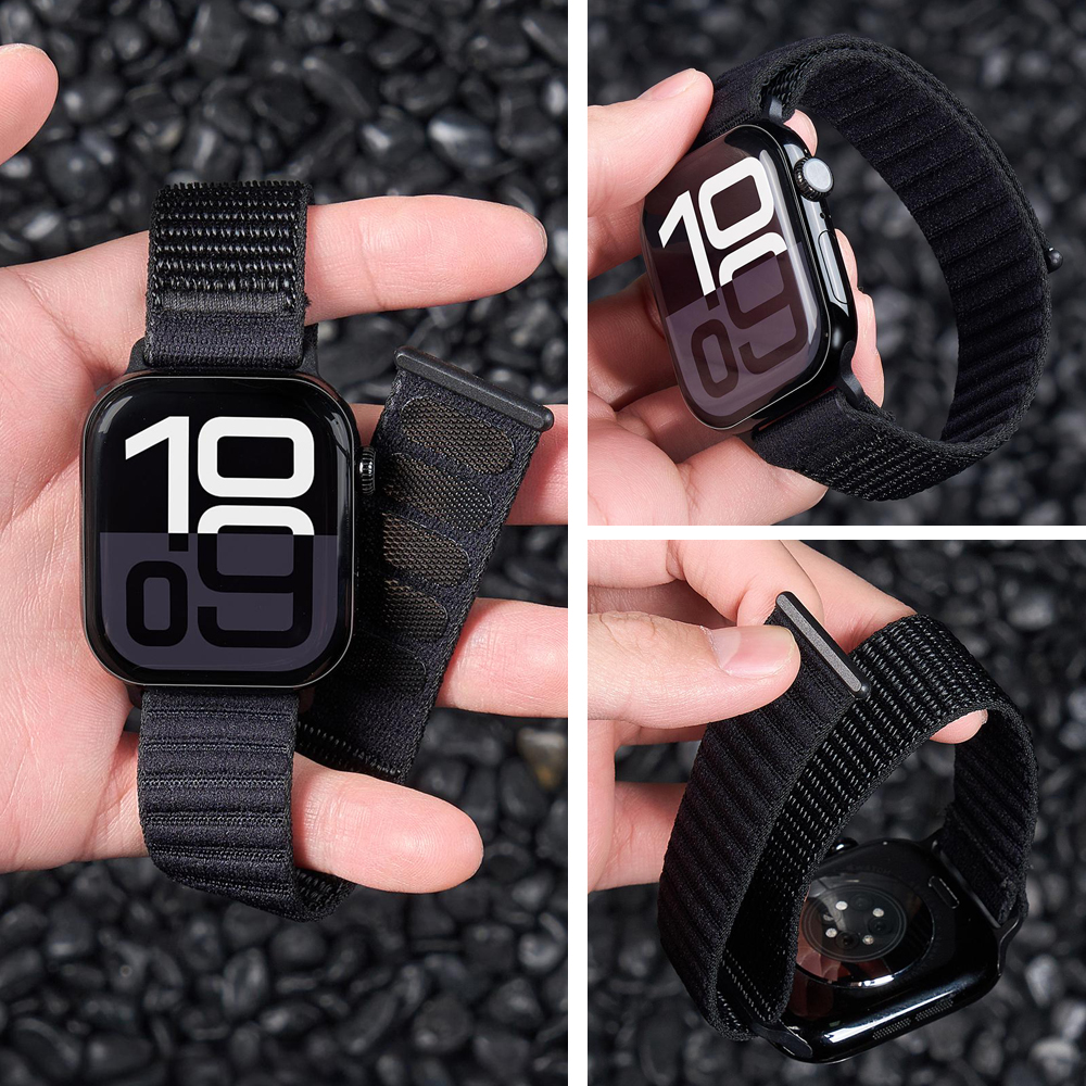 Nylon Loop straps for iWatch 4 - Smartwatch Apple Watches For Men reseña y precio