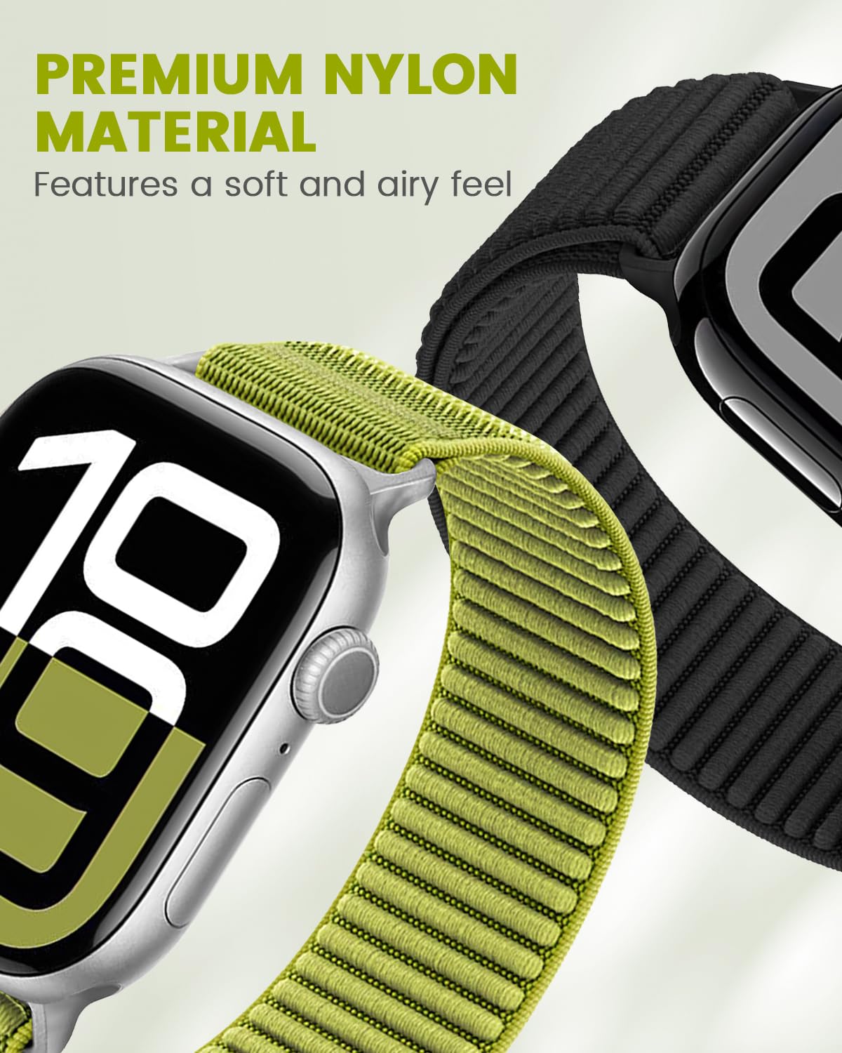 Nylon Loop straps for iWatch 4 - Smartwatch Apple Watches For Men reseña y precio