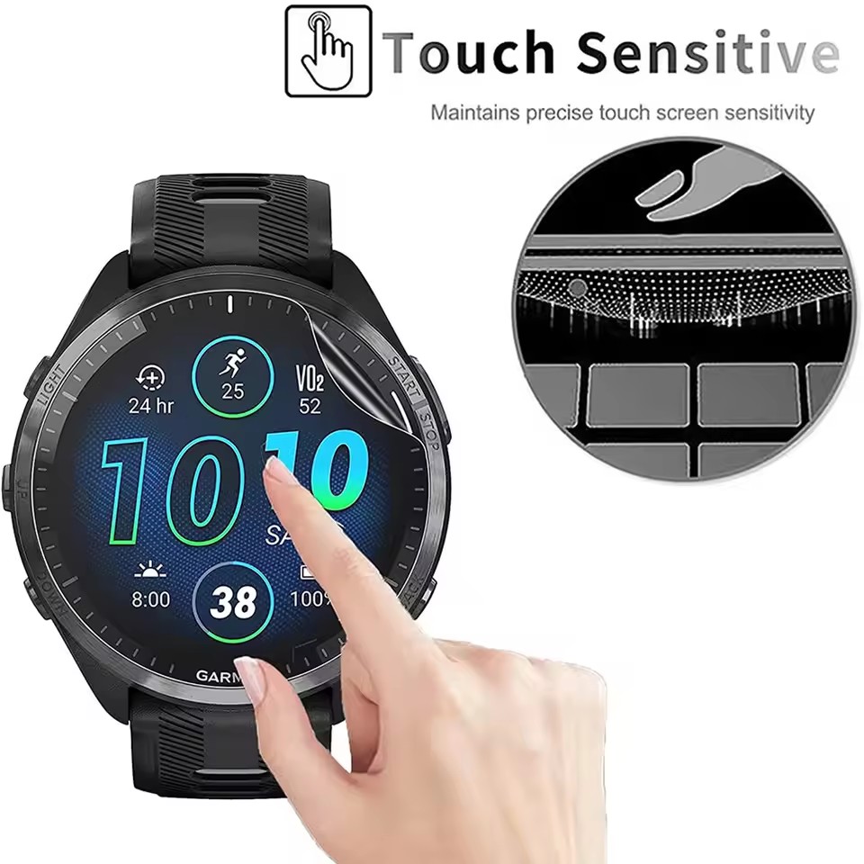 3Pcs Soft HD Hydrogel Protecti - Xwatch Smartwatch reseña y precio