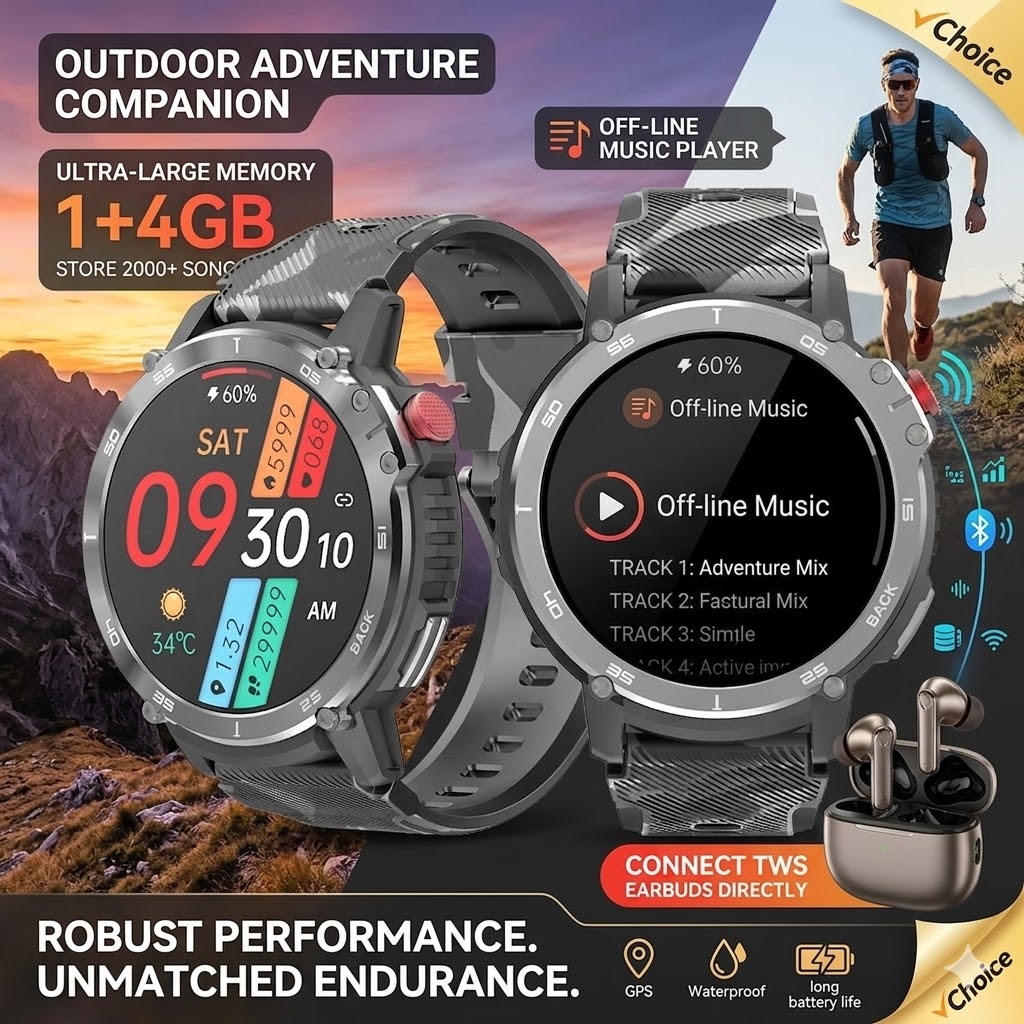 Big Sale!! Outdoor Sports Smar - Smartwatch Online Watches For Men reseña y precio