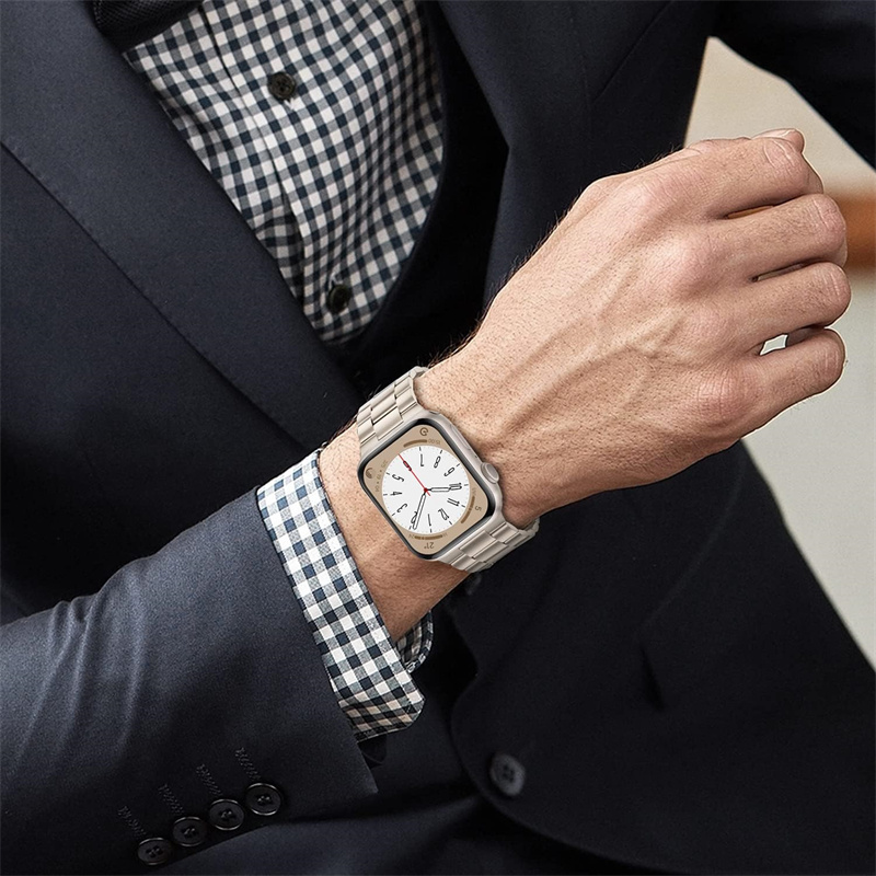 Metal strap For Apple watch Ul - Smartwatch Apple Watches For Men reseña y precio