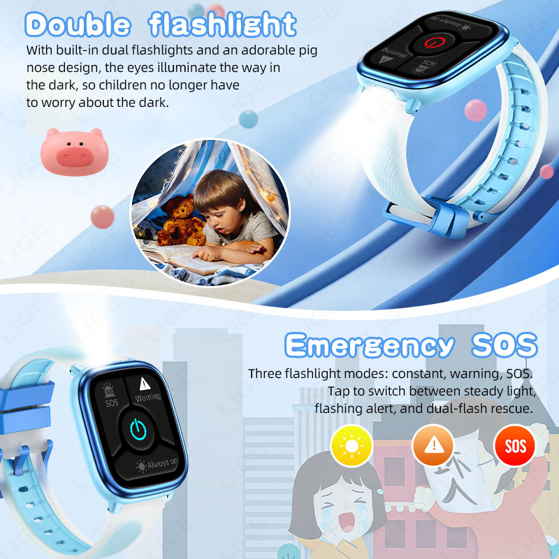 LIGE Kids Girls Boys Present S - French Connection Watches Smartwatch App reseña y precio
